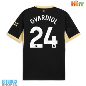 Billiga Manchester City Josko Gvardiol #24 Bortatröja 2026-27 Kortärmad